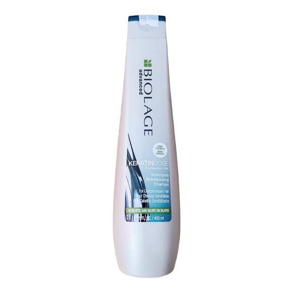 BIOLAGE KERATIN DOSE SHAMPOO FOR OVER-PROCESSED HAIR 400ML - NEW (DISCONTINUED) - Picture 2 of 2